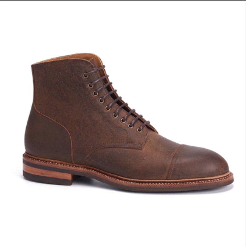 Meermin NWT brown leather men’s boot